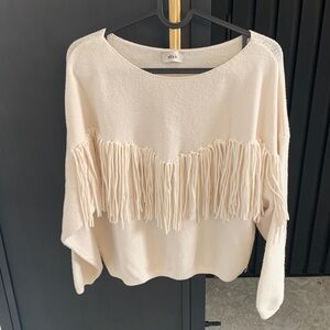 9. Gorgeous fringe sweater by Dixie